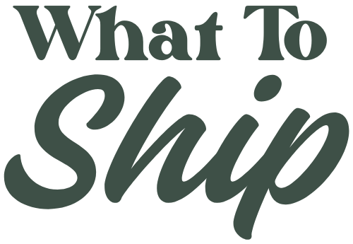 What To Ship logo